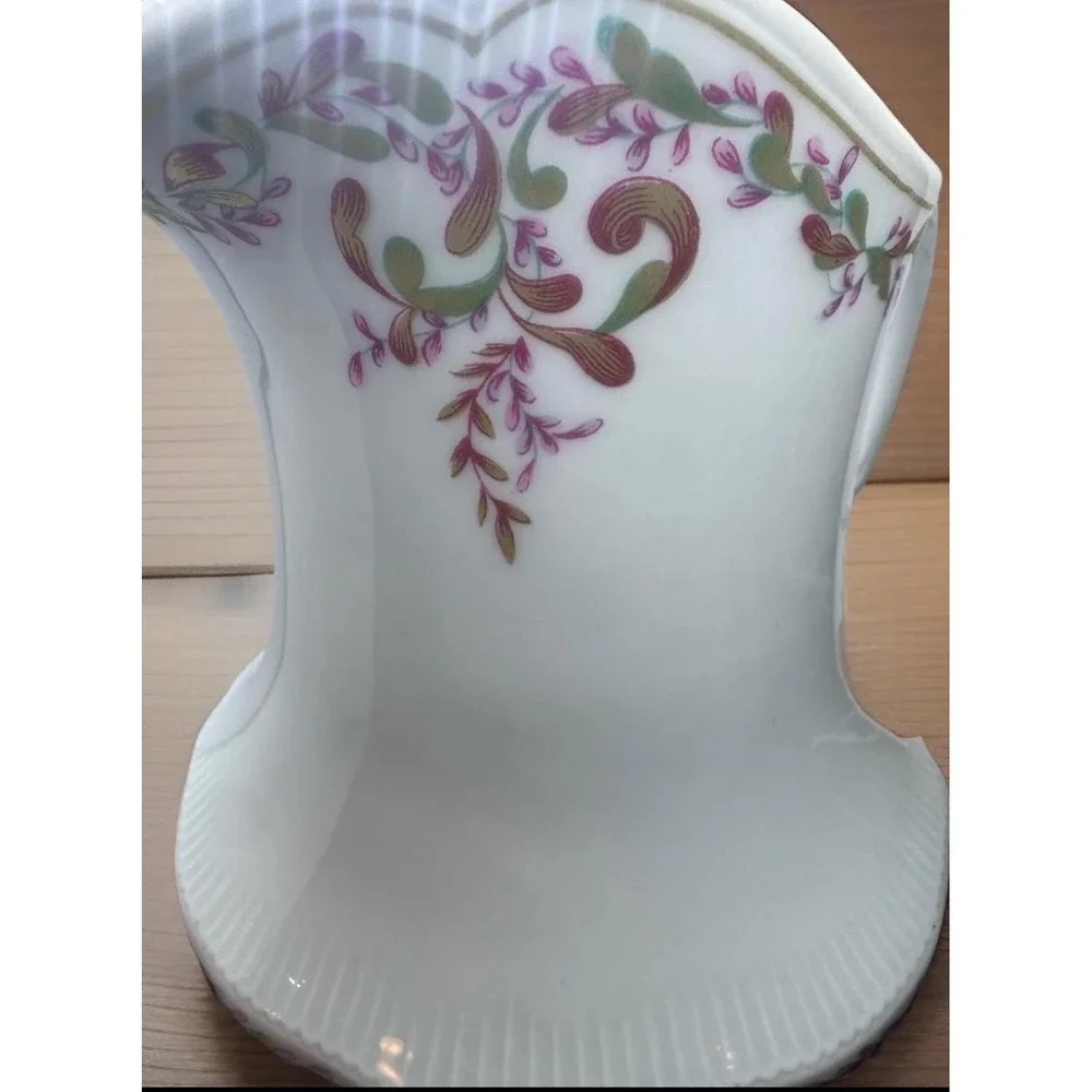 VTG Haviland Limoges France Pitcher Floral CARIGNAN Double Mark 7.5